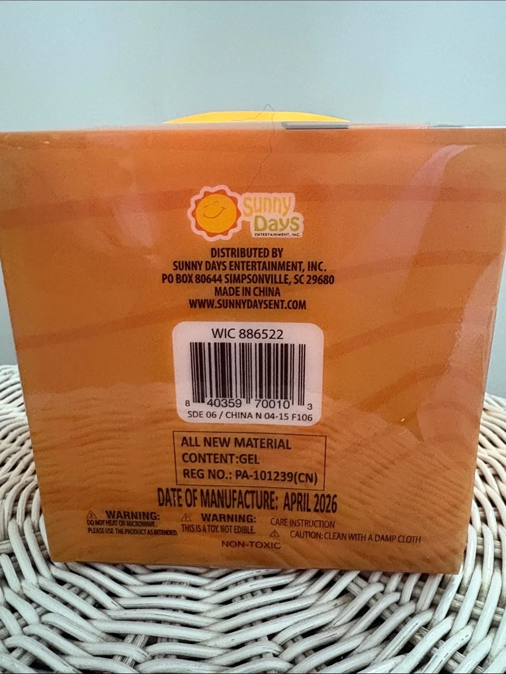 Squeeze Cheese - Sunny Days Brand